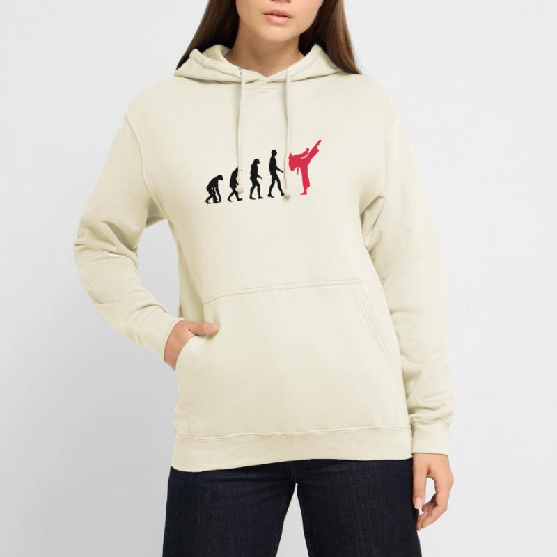 Karaté - Evolution Sweat-shirt à capuche unisexe