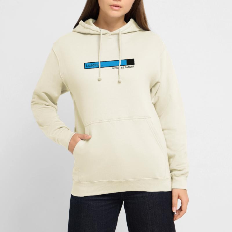 loading / loading bar / pc / download Unisex Hoodie