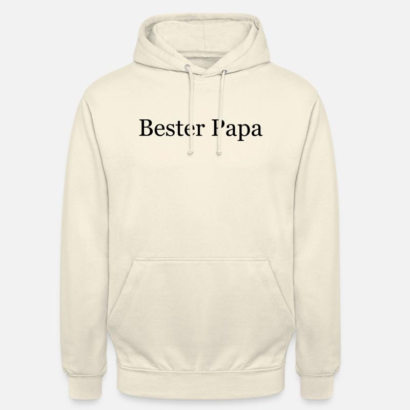 Bester Papa - Unisex Hoodie - Vanille-Milchshake