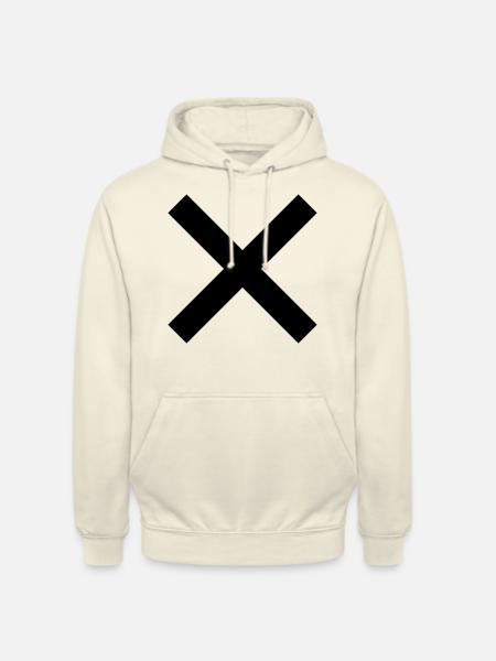 cross - Unisex Hoodie - vanilla