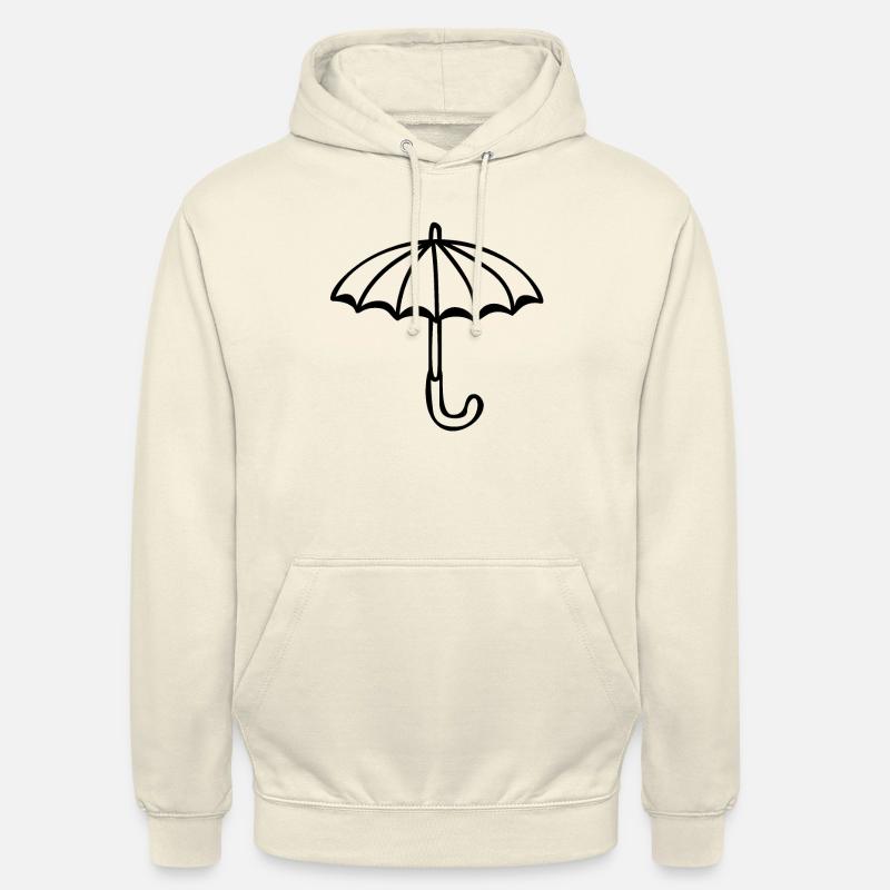 Regenschirm - Unisex Hoodie - Vanille-Milchshake