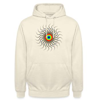 design - Unisex Hoodie - vanilla - Front - Alina (178cm) & Michal (187cm)
