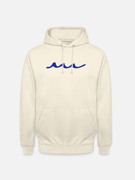 wellen - Unisex Hoodie - Vanille-Milchshake