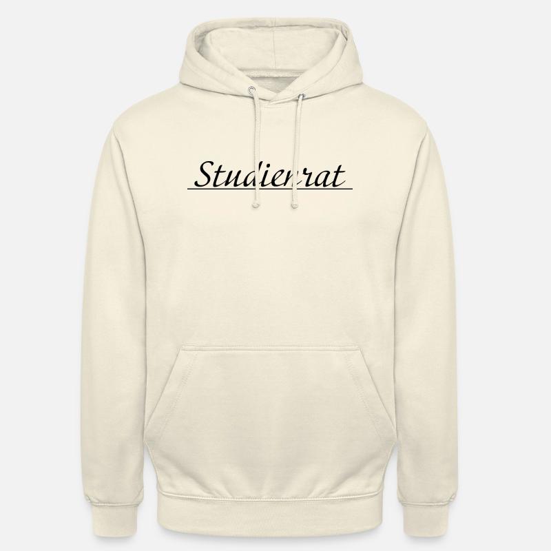 Studienrat schwarz - Unisex Hoodie - Vanille-Milchshake