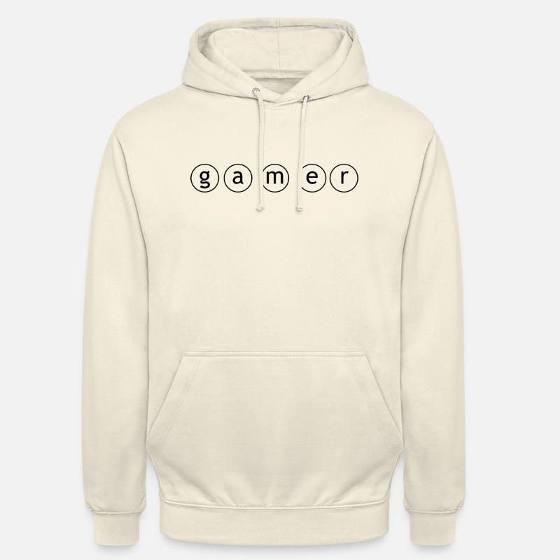Jeu PC de jeu - Sweat-shirt à capuche unisexe - vanille