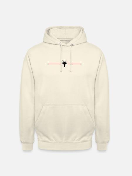 Palm Tree Icon - Unisex Hoodie - vanilla