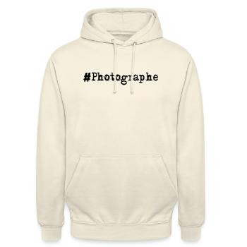 Photographe - Unisex Hoodie - Vanille-Milchshake - Vorne - Alina (178cm) & Michal (187cm)