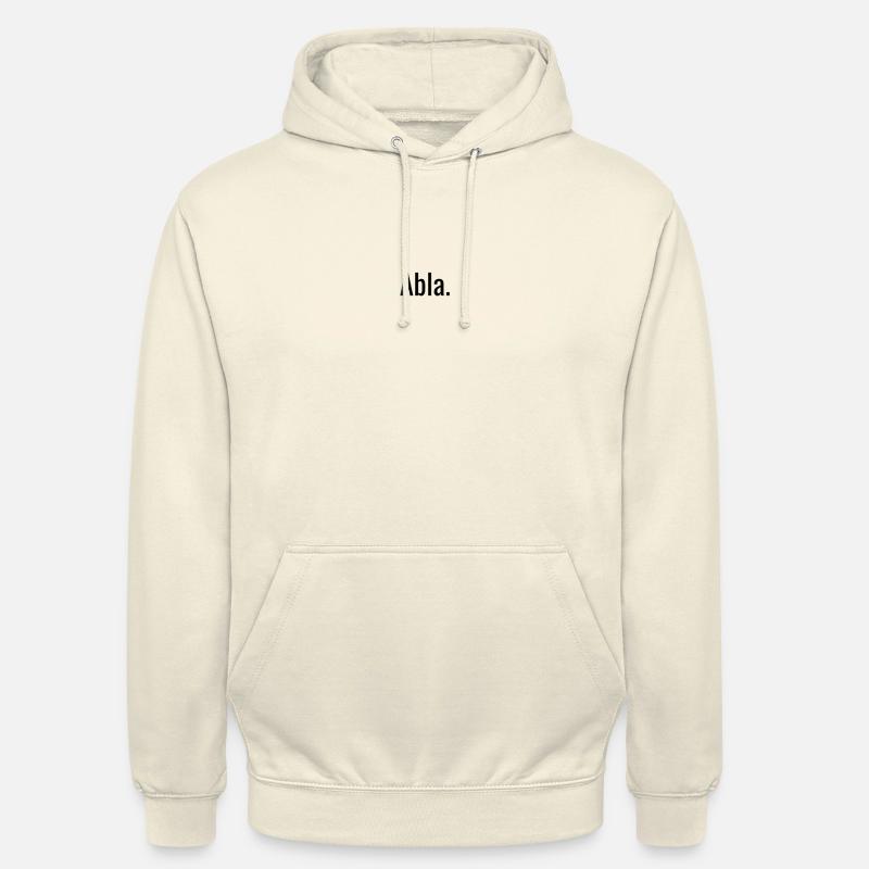 Abla - Sweat-shirt à capuche unisexe - vanille