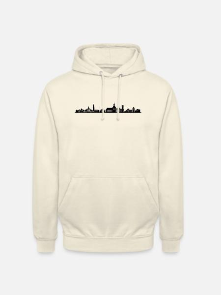 Skyline - Lüneburg - Unisex Hoodie - Vanille-Milchshake