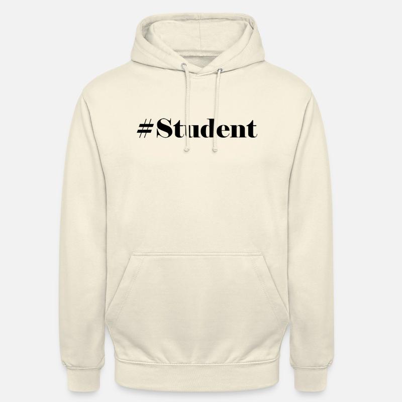 #Student logo - Unisex Hoodie - vanilla
