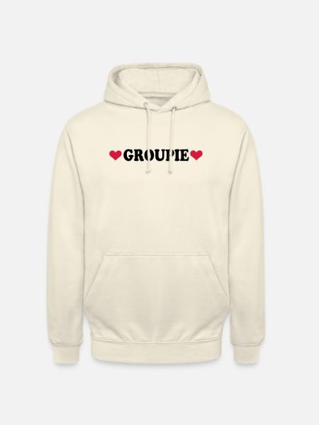 Groupie - Band - Unisex Hoodie - Vanille-Milchshake