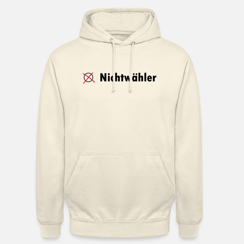 Nichtwähler - Unisex Hoodie - Vanille-Milchshake