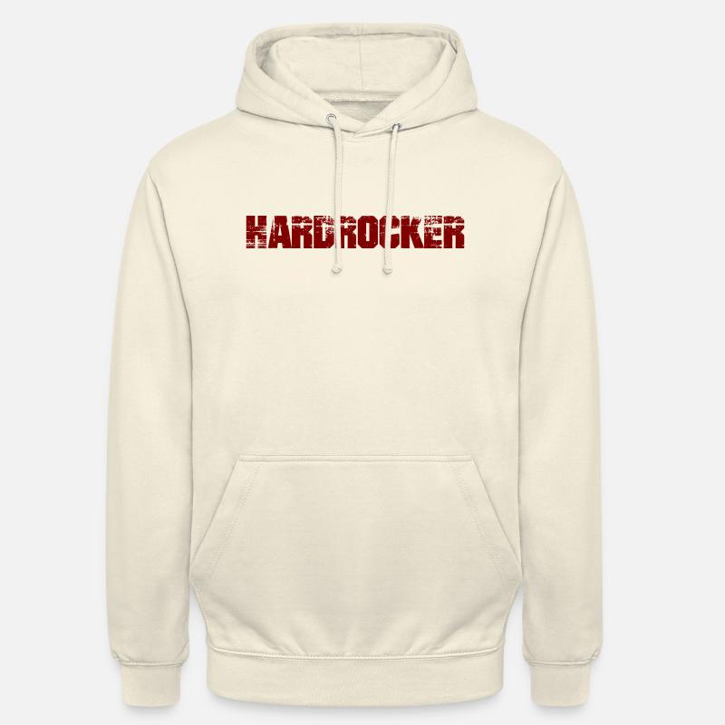 Rocker dur - Sweat-shirt à capuche unisexe - vanille