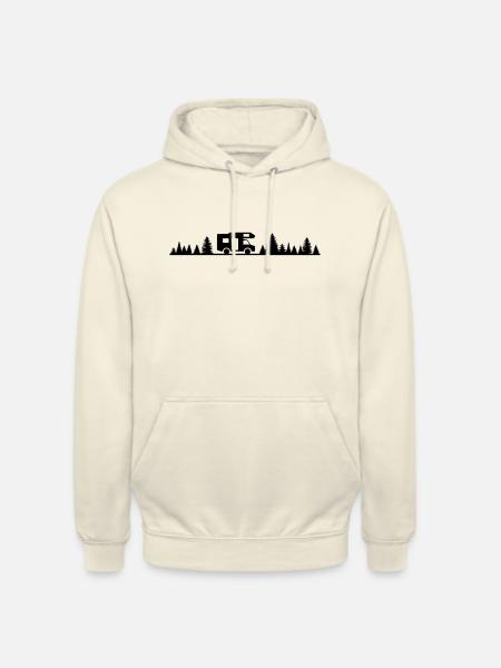 Freizeit - Wohnmobil Wald - Unisex Hoodie - Vanille-Milchshake