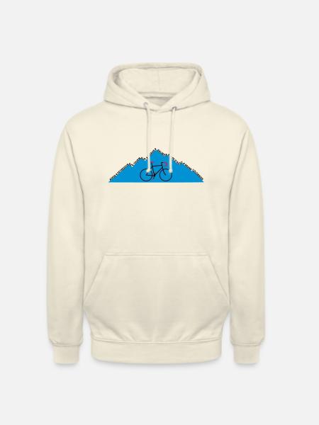 Cycling: The Great Cols - Unisex Hoodie - vanilla