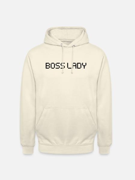 Dame patronne - Sweat-shirt à capuche unisexe - vanille