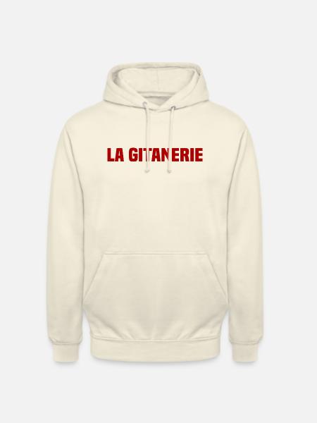 La Gitanerie - Sweat-shirt à capuche unisexe - vanille
