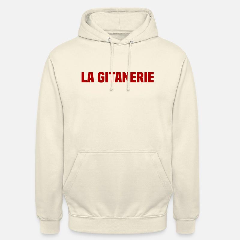 La Gitanerie - Sweat-shirt à capuche unisexe - vanille