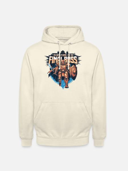 I'm the FinalBoss – Powerful Character - Unisex Hoodie - vanilla