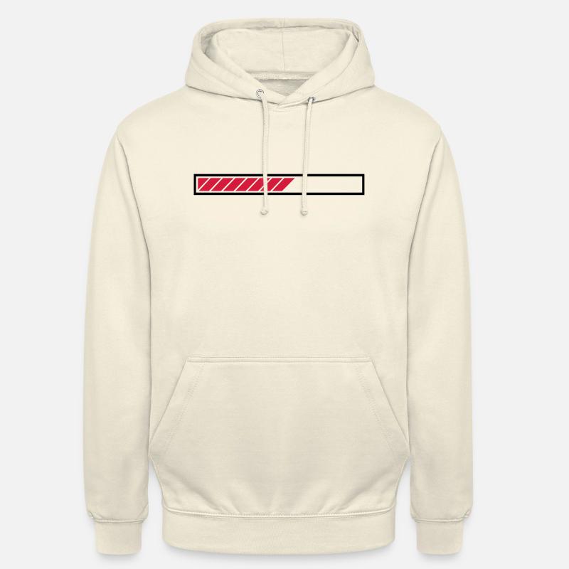 Loading loading bar bar - Unisex Hoodie - vanilla
