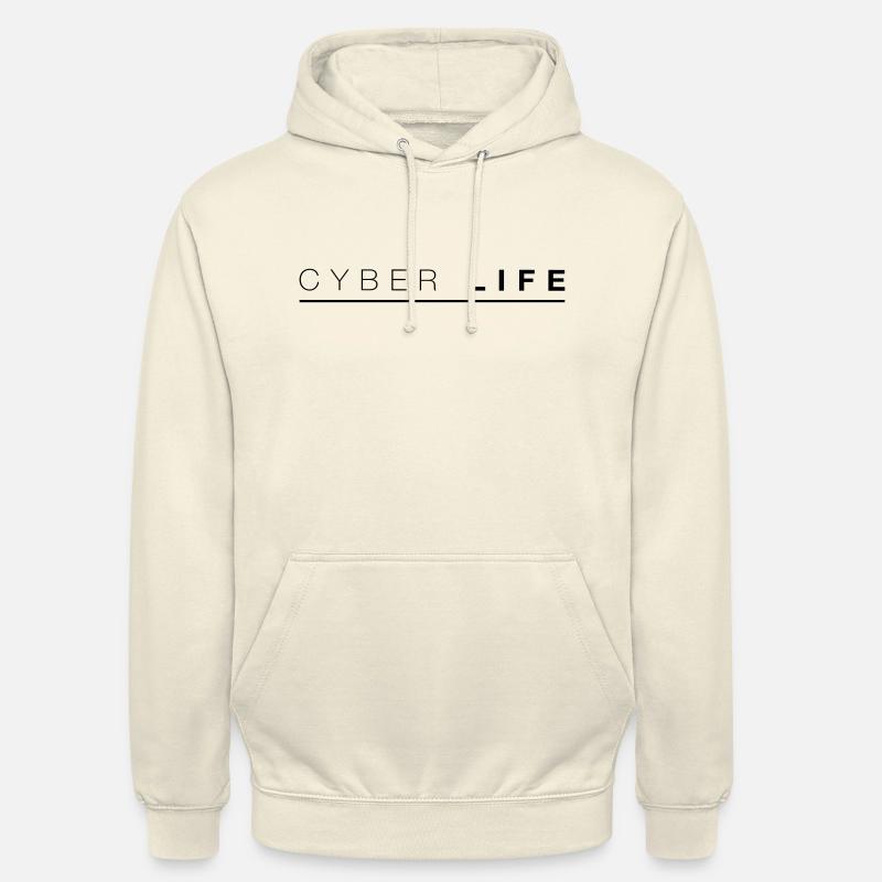 CYBERLIFE_2 - Unisex Hoodie - Vanille-Milchshake
