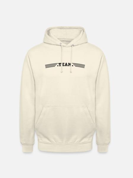team - Unisex Hoodie - vanilla