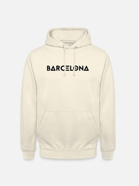 BARCELONA - Unisex Hoodie - vanilla