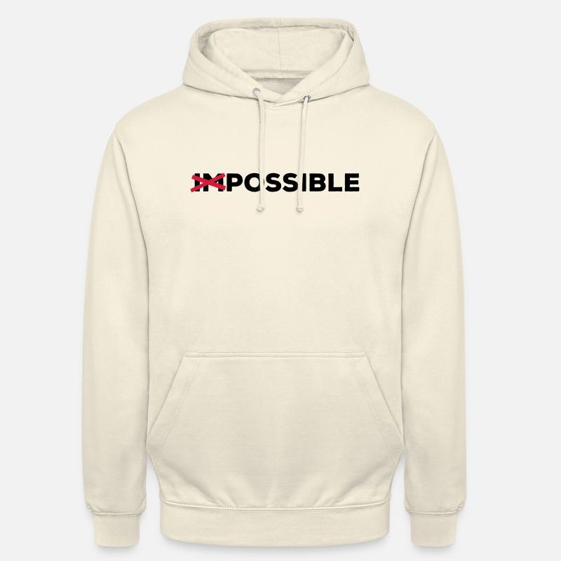 Possible possible feasible solution - Unisex Hoodie - vanilla