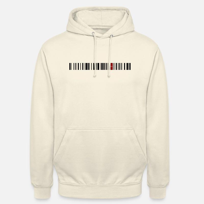 Afyon - Sweat-shirt à capuche unisexe - vanille