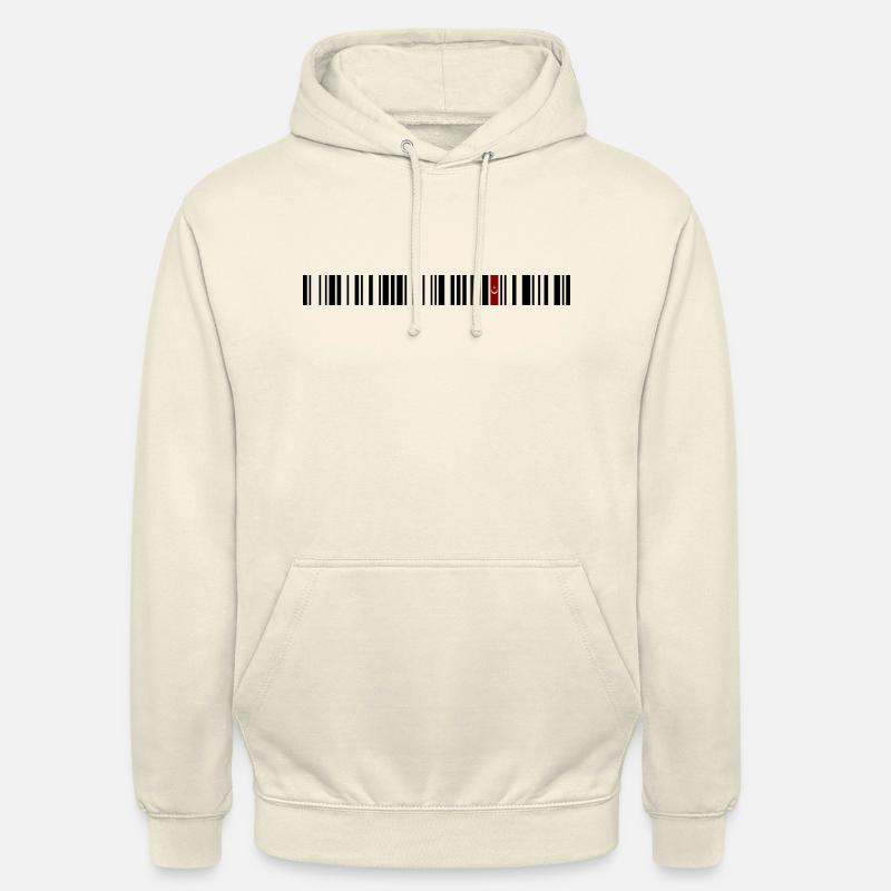 Mersin - Sweat-shirt à capuche unisexe - vanille