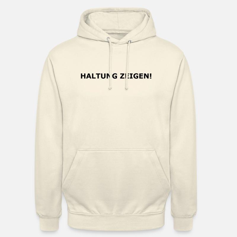 Show attitude! - Unisex Hoodie - vanilla