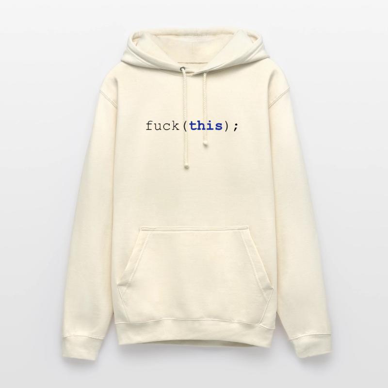 Javascript baise (ça); Sweat-shirt à capuche unisexe