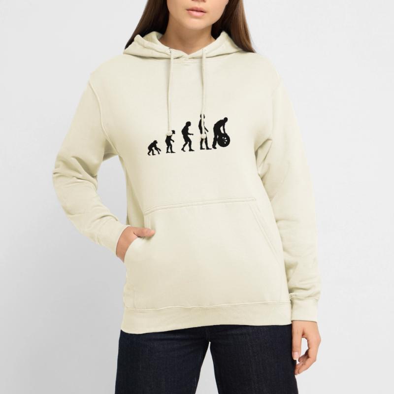 Evolution Mechaniker - KFZ - Auto - Geschenkidee Unisex Hoodie
