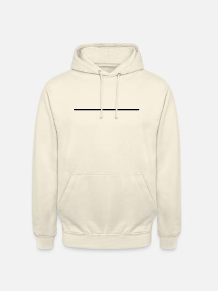 strich__f1 - Unisex Hoodie - Vanille-Milchshake