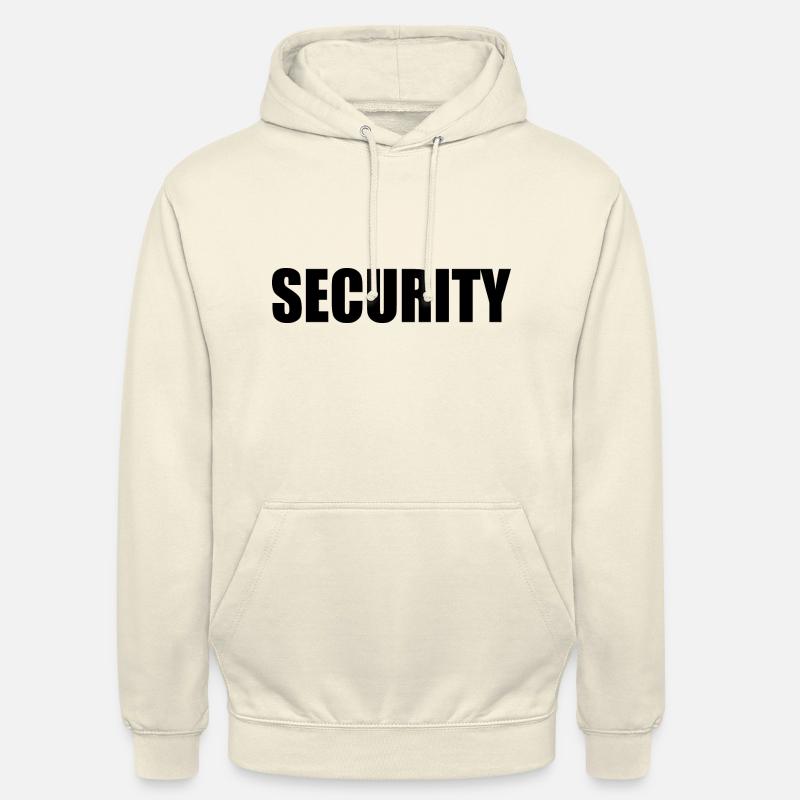 Security - Sweat-shirt à capuche unisexe - vanille