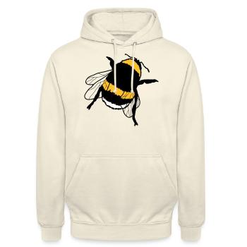 Hummel - Unisex Hoodie - Vanille-Milchshake - Vorne - Alina (178cm) & Michal (187cm)