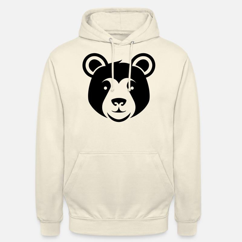 Ours - Sweat-shirt à capuche unisexe - vanille