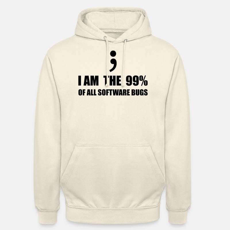Informatiker, Programmierer - Unisex Hoodie - Vanille-Milchshake