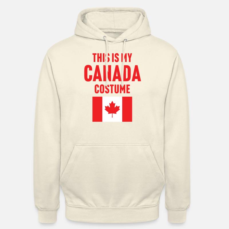 This my Canada costume - Unisex Hoodie - vanilla