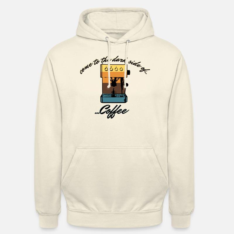 Café coloré - Sweat-shirt à capuche unisexe - vanille