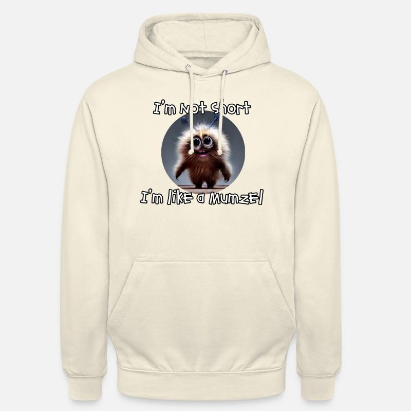 Je ne suis pas petit, je suis comme un Mumzel - Sweat-shirt à capuche unisexe - vanille