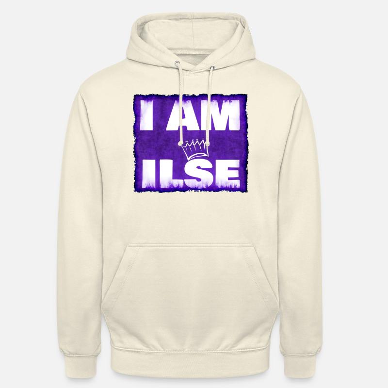 Ilse - Sweat-shirt à capuche unisexe - vanille