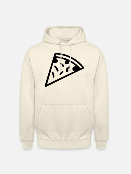 Pizza slice - Unisex Hoodie - vanilla
