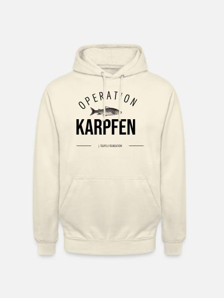 Operation Karpfen - Unisex Hoodie - Vanille-Milchshake
