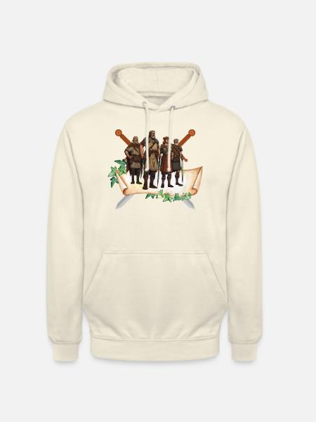 Germanen Motiv - Unisex Hoodie - Vanille-Milchshake