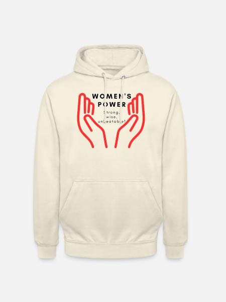 Frauenpower - Unisex Hoodie - Vanille-Milchshake
