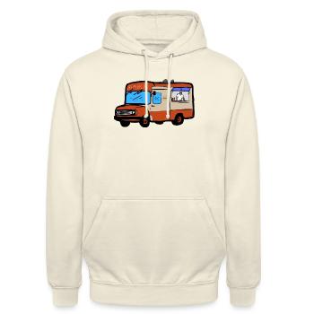 Bimbo's Burgers - The Van Tribute - Unisex Hoodie - vanilla - Front - Alina (178cm) & Michal (187cm)
