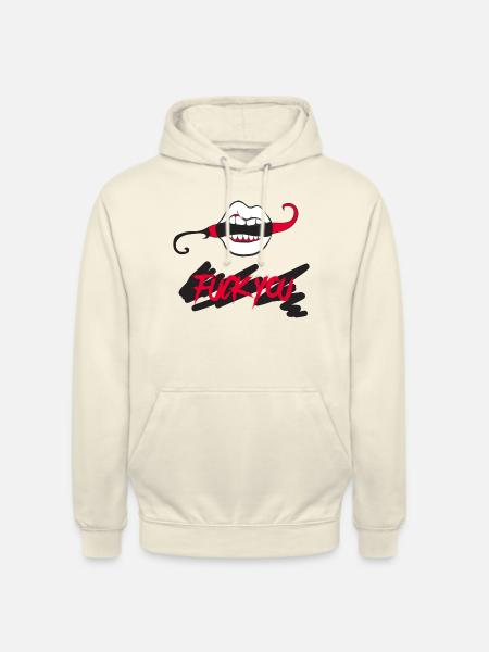 Fick dich - Unisex Hoodie - Vanille-Milchshake