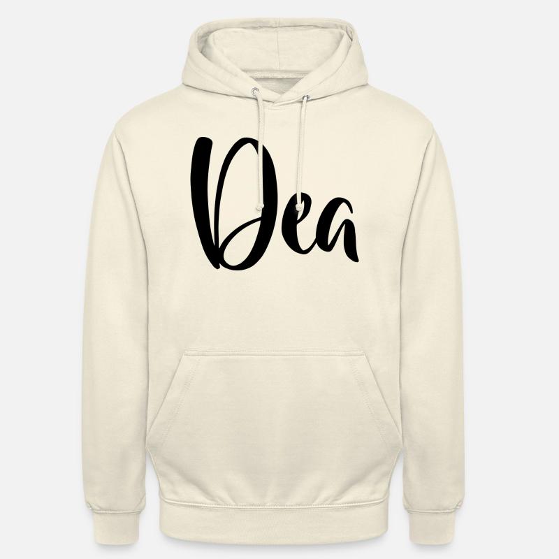 Nom - Dea - Sweat-shirt à capuche unisexe - vanille