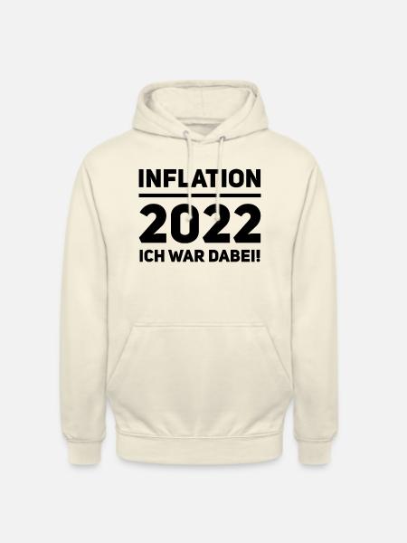 Inflation 2022 - Unisex Hoodie - Vanille-Milchshake